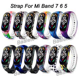 스마트 워치 손목 밴드 Mi 7 스트랩 Band 5 Correa For Miband 6 / MiBand 팔찌 충전 케이블 Xiaomi
