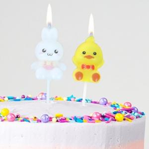 (랜덤1개) 생일파티용품 생일 해피파티 케이크초 캐릭터초 파티초 초