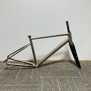 자전거프레임 버킷 액슬 자갈 자전거 프레임 43/47/52cm 도로 700C 알루미늄 카본 포크 스루 시트 튜브 27.