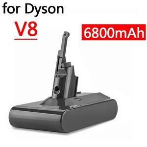 다이슨 호환 V8 절대 코드 프리 진공 휴대용 청소기 용 12800mAh 21.6V 교체 배터리의 새로운 기능