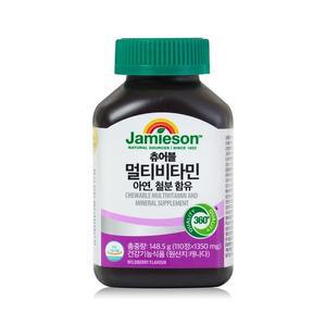 자미에슨 츄어블 멀티비타민 1350mg x 110정 코스트코 코와샵