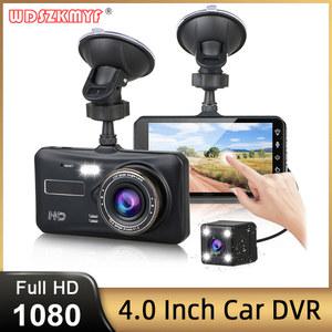 화물차 블랙 박스 차량용 DVR 대시 터치 스크린 비디오 녹음기 후면보기 카메라 차량 24 시간 주차 모니터 인치 1080P