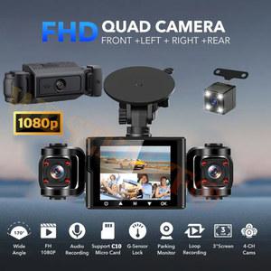 화물차 블랙 박스 차량용 DVR 대시 FHD 1080P 보드 카메라 24 시간 주차 모니터 비디오 녹음기 야간 투시경 자동차 액세서리 렌즈