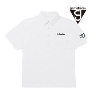 (가마가츠 신신정품)GM-3515 반팔 폴로셔츠 화이트 (형제낚시-GM)