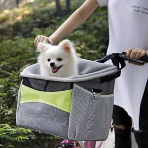 강아지자전거캐리어 동물 고양이 반려동물 트레일러 이동장 바이크 카트 여행용 바구니