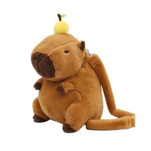 큐티 카피바라 봉제인형 가방 36cm