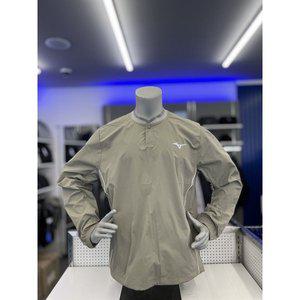 [여주점][미즈노]남여공용 32YE4023 헨리넥 우븐 맨투맨티셔츠 HENLEY NECK PISTE 기능성 긴팔티셔츠 2C