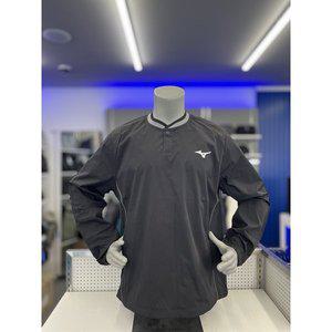 [여주점][미즈노]남여공용 32YE402309 헨리넥 우븐 맨투맨티셔츠 HENLEY NECK PISTE 기능성 긴팔티 32YE...