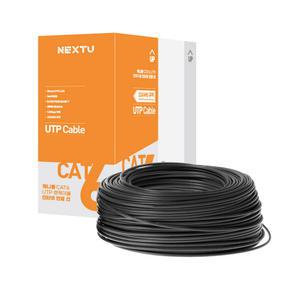 케니롤 CAT6 UTP 케이블 랜선 제작 롤 드럼박스 300M UTP6300 블랙
