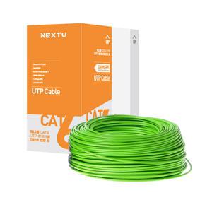 케니롤 CAT6 UTP 케이블 랜선 제작 롤 드럼박스 300M UTP6300 그린