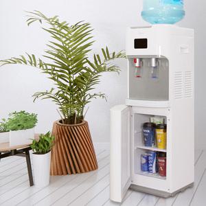 Midea 2in1 냉장겸용 냉온수기 스탠드형 미니냉장고 20L/가정용 사무실냉온수기 냉수기 생수기 전기냉수기