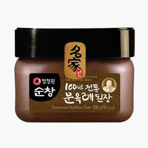 청정원 100년 전통 문옥례 된장 450g 엄마손맛 엄마반찬 한식 두부요리 저녁식사 찌개메뉴