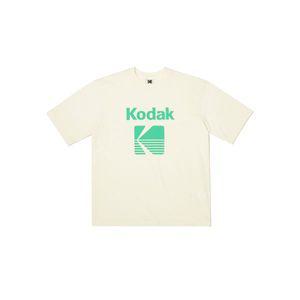 KODAK 컬러아이 세미오버핏 반팔티셔츠 IVORY K4123LRS11IVR