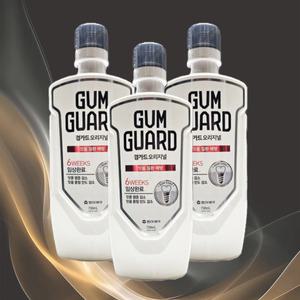 동아제약 검가드 오리지널 잇몸질환 예방 가글 임플란트 구강청결제 750ml, 3개