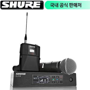 슈어 SHURE QLXD24/BETA58X 디지털 무선마이크 핸드타입 국내정식수입품