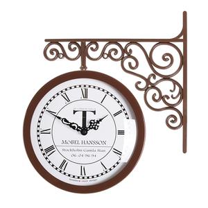 Classic Double Clock 0604(BR)인테리어벽시계 벽걸이양면 소품 집들이 거실