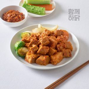 함께하닭 저당 소스 돈다리살 쌈장맛 100g 30팩 
