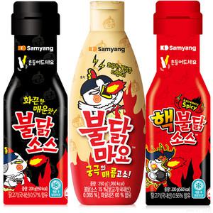 삼양식품 불닭소스 시리즈 3종 오리지널핵불닭불닭마요