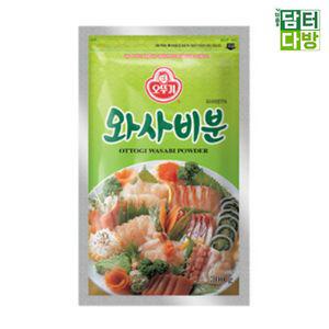 오뚜기 와사비분 300g소스 캠핑 미니비 간편요리 비분말 향신료 조미료