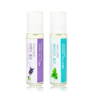 THS 더허브샵 아로마 롤온 8ml 라벤더 페퍼민트 택다용도도일 바르는 바르는오 쿨오 쿨링 오일 온오