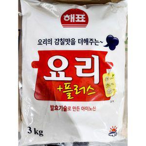 아미노산 조미료 해표 3K기타 육수 미원 대용량 업소용 분말 양념 가루