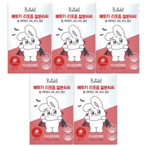 베투키 리포좀 철분씨씨 철분 비타민C 2g x 30포 5개 / 써클