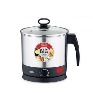 키친플라워 전기 포트 라면 쿠커 멀티 2L 냄비 미니