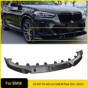 앞 범퍼 스플리터 립 BMW X3 G01 X4 G02 Ix3 G08 M 팩 21-23 스포