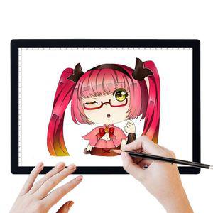 드로잉패드 LED 디지털 전자노트 그림 타블렛 일러스트 스케치 아트 전자 카피 그림판 충전