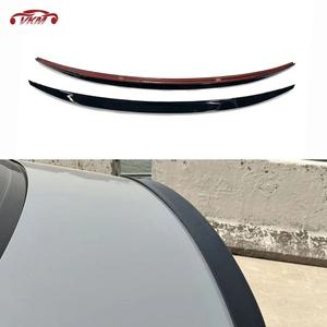 ABS 뒷 트렁크 윙 스포일러 광택 블랙 아우디 A4 S4 17-24 호환