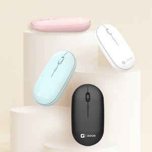 보스위즈 무선마우스 3단계 DPI 경량 슬림무선마우스 GLW-N120