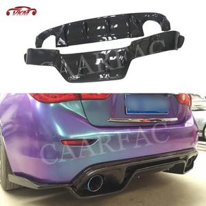카본 리어 립 디퓨저 스포일러 인피니티 Q50 Q50S 14-17 호환