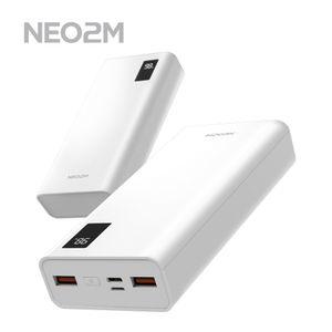 [이지커머스]NEO2M 슬림핏 PD 20W C타입 고속 보조배터리 20000mAh 핸드폰충전 보조배터리20000 폰보조배터