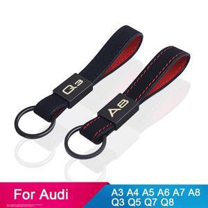 턴퍼 자동차 키 체인, 아우디 a1 a3 8p 8l a4 b8 q8 a5 a6 a7 a8 q3 q5 q7 c6 4f 액세서리, 고품질 금속