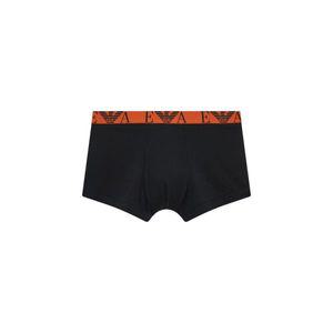 엠포리오 아르마니 EMPORIO ARMANI UNDERWEAR 빅 이글 로고 솔리드 드로즈_블랙_0813312313 2306826974 605