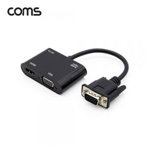 VGA 컨버터 VGA to HDMIVGA화면복제(미러링)동시출력오디오지원