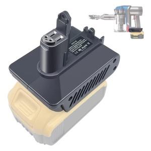 다이슨 DC31 DC34 DC35용 B형 배터리 어댑터 Dewalt 20V 리튬 이온 교체용 휴대용 진공 청소기 변환기