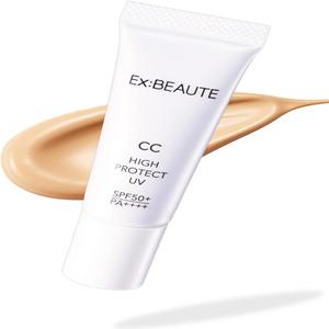 엑스보테 SPF50 CC크림 화장 기초 일본제 CC하이 프로텍트 UV 14g 내츄럴 칼라 BB크림 파운데이션 자외선