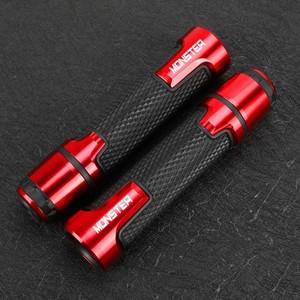 DUCATI 몬스터 696 796 795 797 821 937 950 1200 오토바이 CNC 액세서리 핸드 그립 핸들 바 엔드 캡 몬스