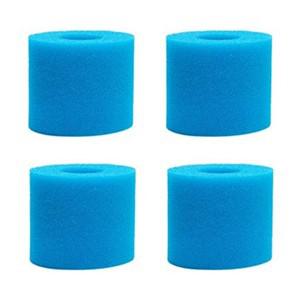 B72A 4 PCS Pool Filter Cartridge for Type H,Replacement Swimming Foam Sponge Intex H