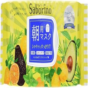 사보리노 눈금 시트 32장입2개 세트BCL컴퍼니Saborino 아침용 마스크 페이스 팩