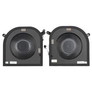 개별 그래픽 노트북 CPU+GPU 냉각 팬 교체 델 XPS 17 9700 9710 9720 Precision 5750 5760 RTX 2060 2020