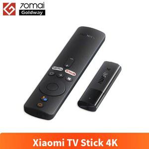 크롬캐스트 글로벌 버전 Xiaomi Mi TV 스틱 4K 안드로이드 11 쿼드 코어 2GB RAM 8GB ROM 블루투스 Netflix Wifi Google Assistant Yo