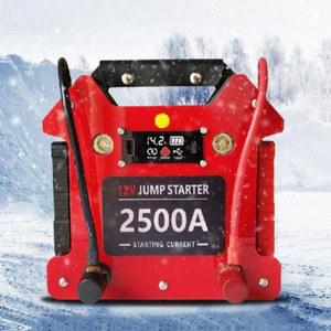 점프스타터 대형 트럭 2500A 배터리12V 화물차 방전 스타터 비상시동