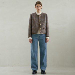 (나인(Atelier Nain))(택가:89000원)로우라이즈 워싱 기모 데님 팬츠(PT-54