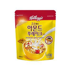 매장정품 KELLOGG 아몬드 푸레이크 1200g 1개 333668