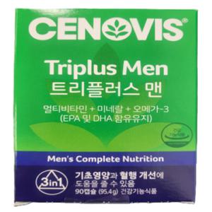 세노비스 트리플러스 맨 1060mg x 90캡슐 1개 -hsm