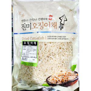 백진미채 주문수산 냉동 1K참 오징어 백진미 반찬 찬진 진볶음 국민 진미채 맛오징어