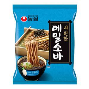 농심 메밀 소바 127gx40봉지면 국수