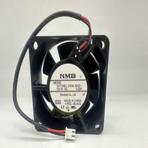듀얼 볼 케이스 냉각 선풍기   NMB 2410ML-04W-B40 6025  6cm  12V  0.22A